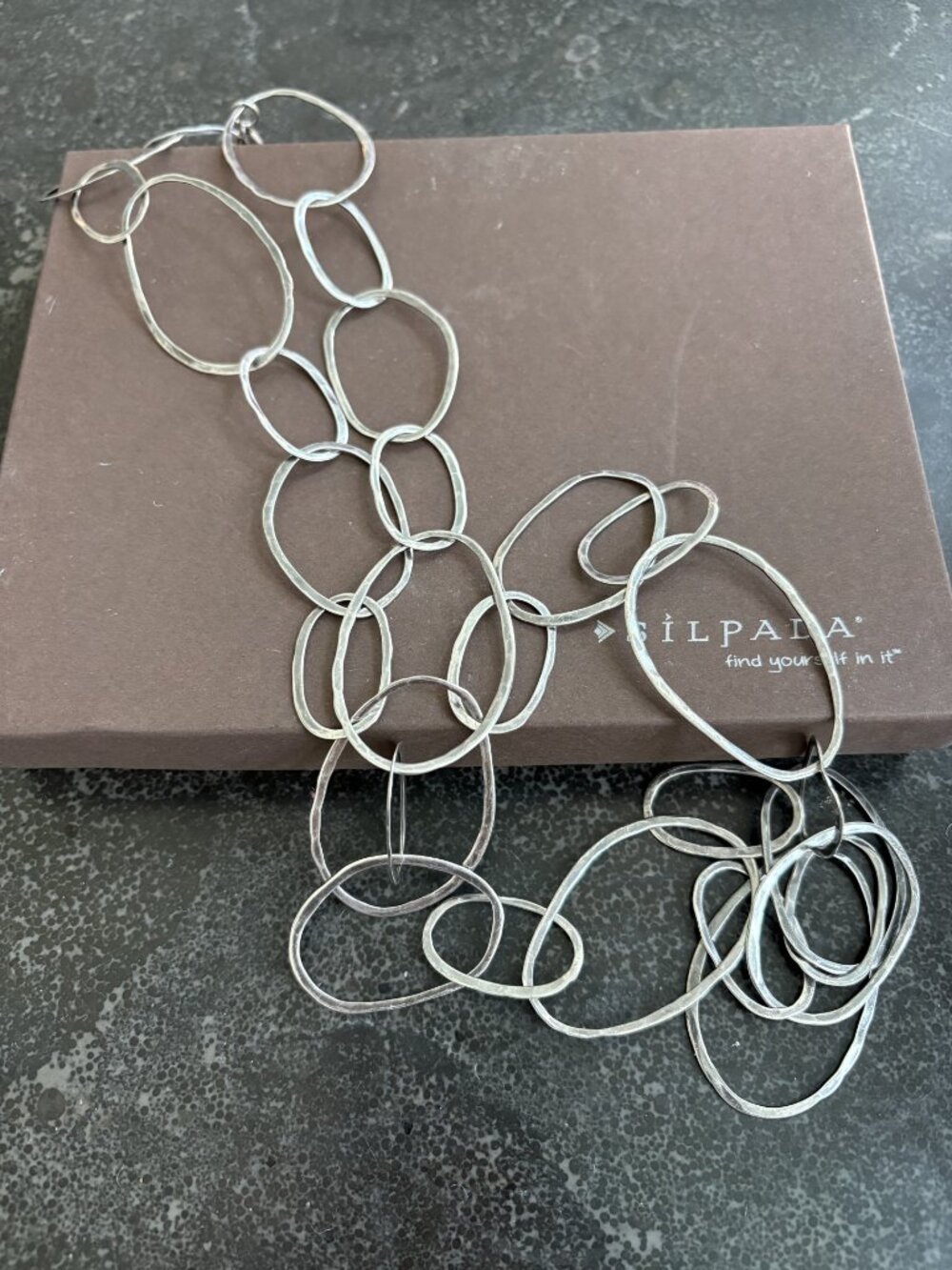 Silpada Sterling Silver Bubble Up Necklace